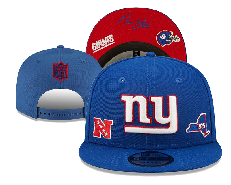 New York Giants Stitched Snapback Hats 0103